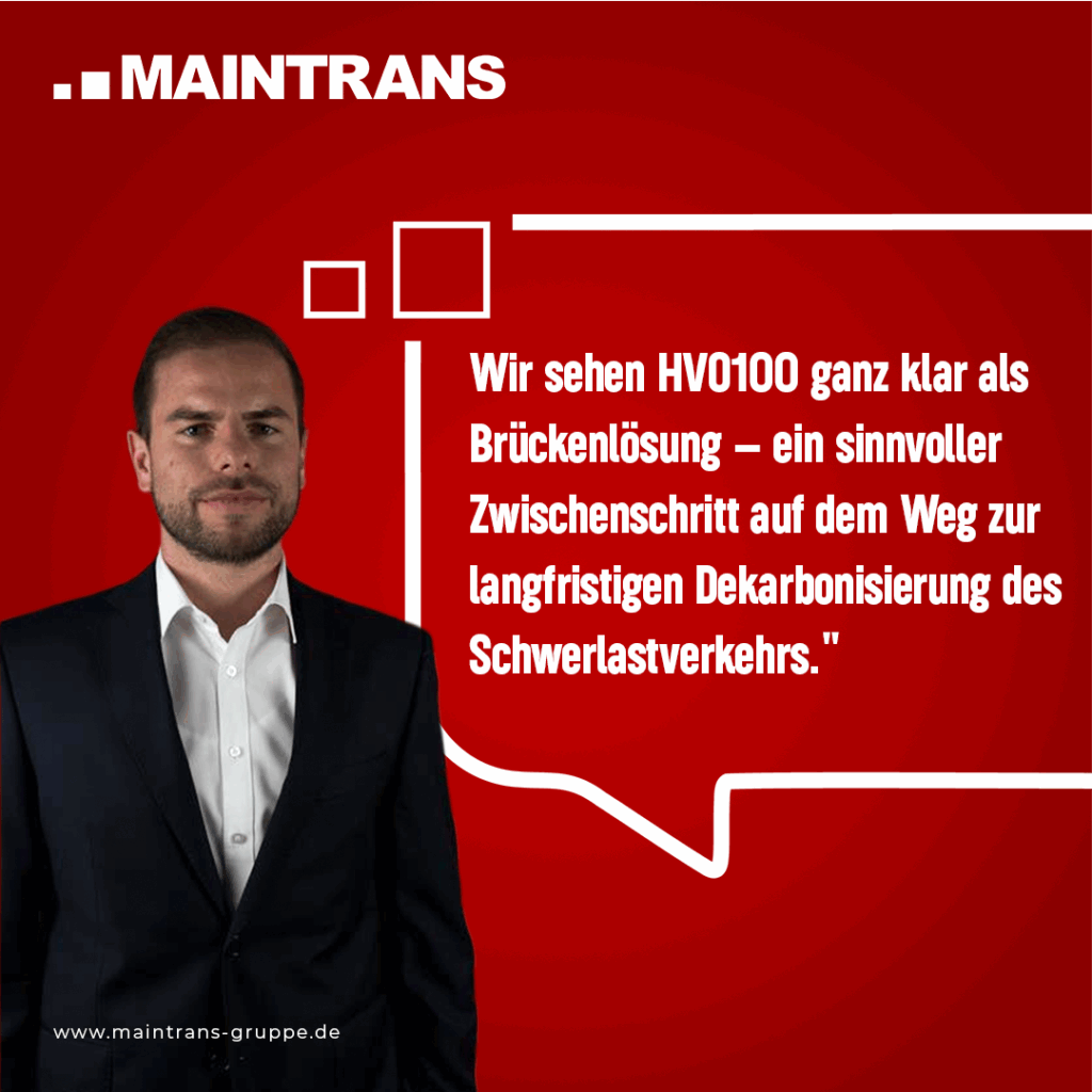 HVO100 – Eine realistische Brücke zur nachhaltigen Logistik?